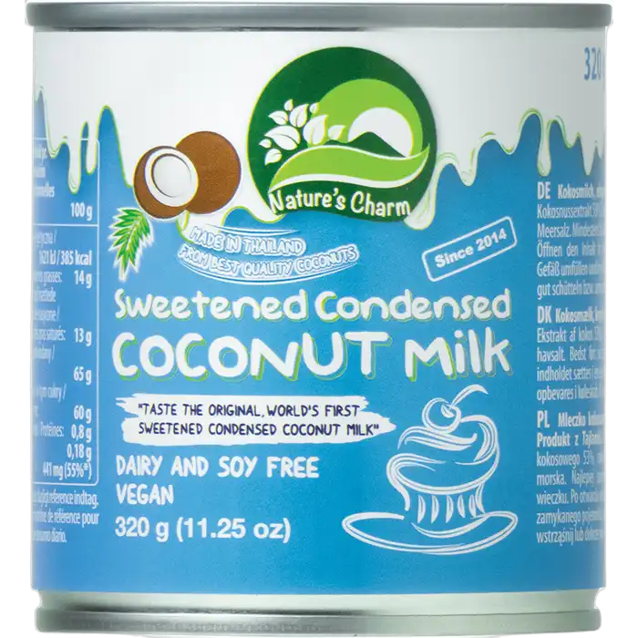 Nature's Charme Kokos- milch eingedick,süß 320ml