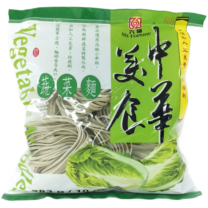 SIX FORTUNE Gemüse Nudeln Pk 283G