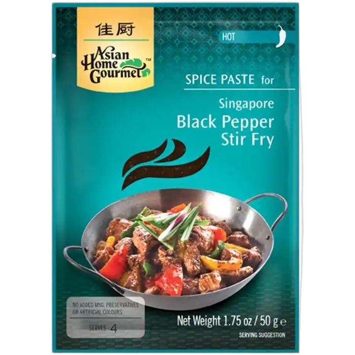 AHG Singapur Black Pepper Stir Fry Gewürz 50G