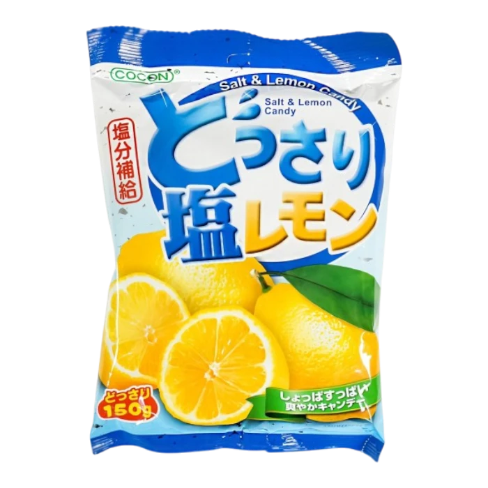 COCON Salted Lemon Candy Zitronenbonbon 150G