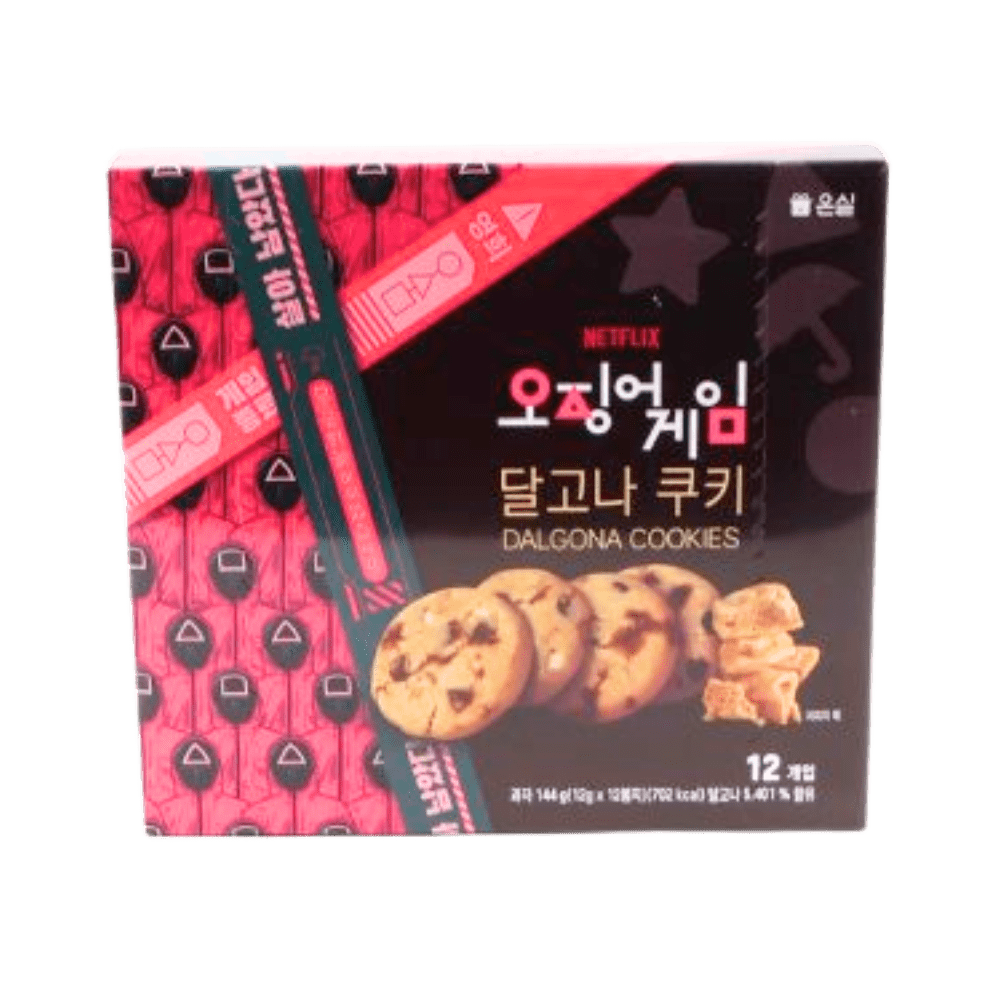 NETFLIX Squid Game Dalgona Cookies 144G