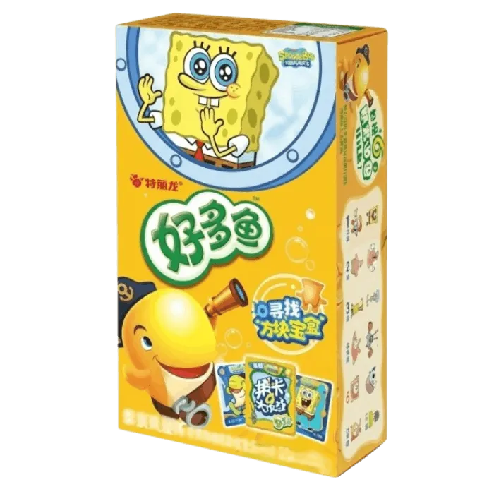 ORION Spongbob Chicken Fischförmiger Snack 33g