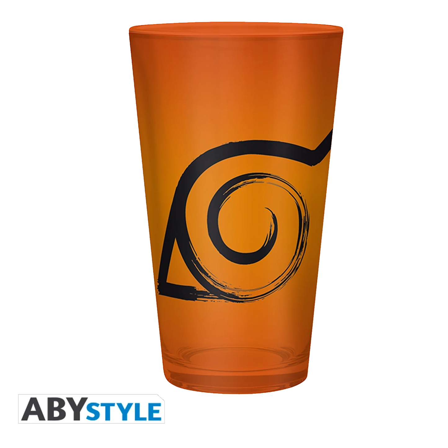 NARUTO SHIPPUDEN Large Glass Konoha&Seal 400ML