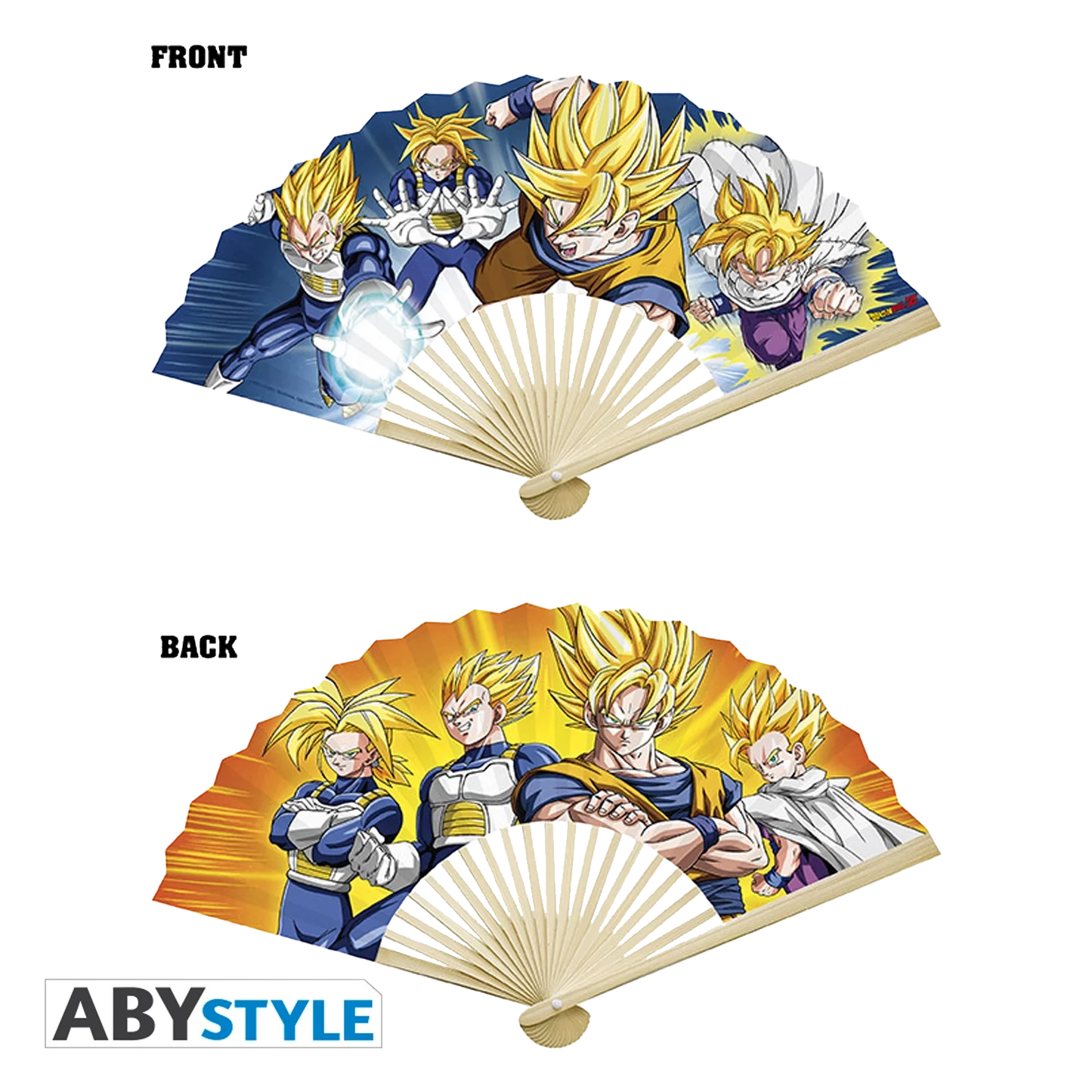 DRAGON BALL Fan - Fächer Super Saiyans
