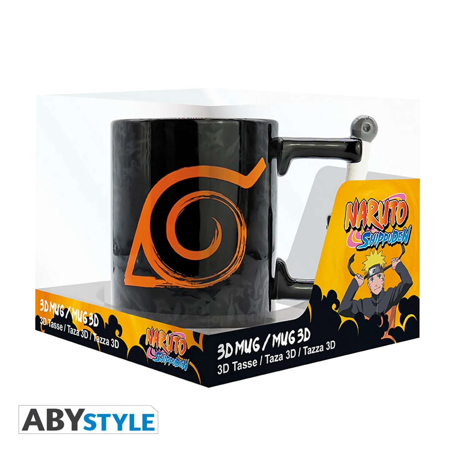 NARUTO SHIPPUDEN Mug 3D Kunai Konoha