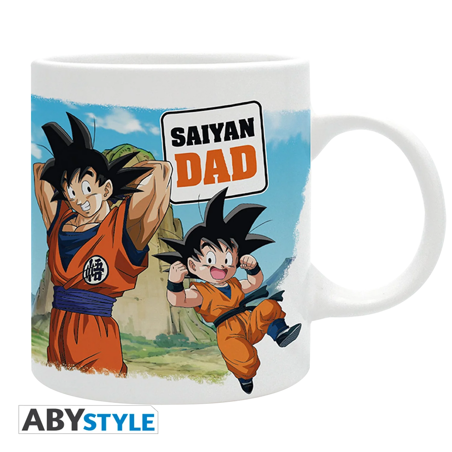 DRAGON BALL Mug Saiyan Dad 320ML