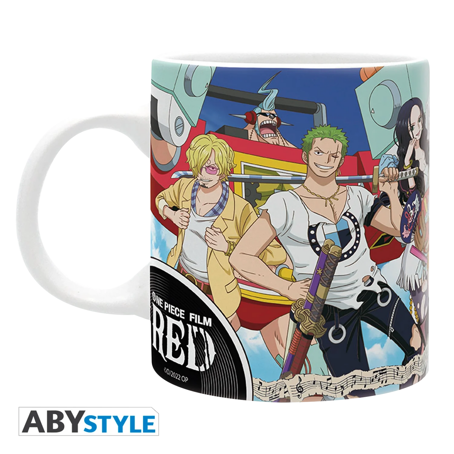 ONE PIECE Mug Red 320ML Concert