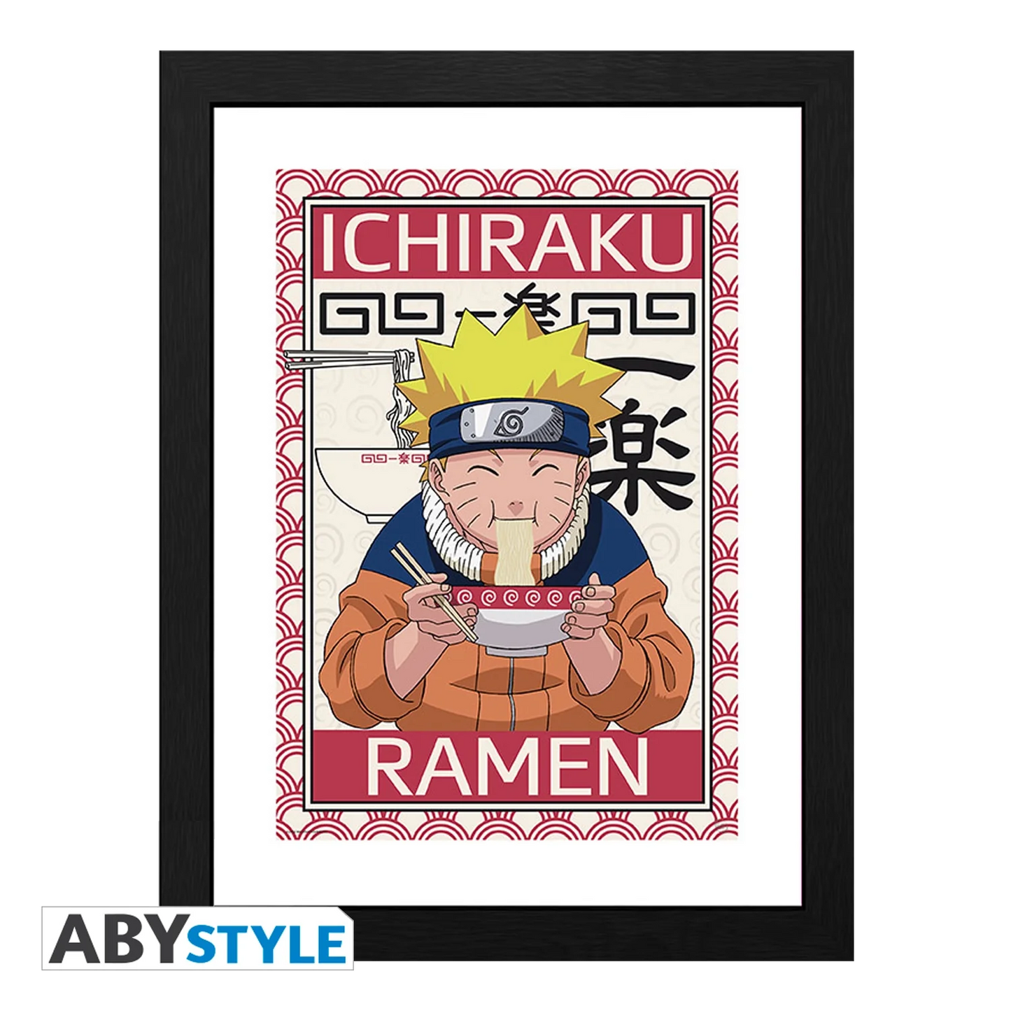 NARUTO Framed Print Ichiraku Ramen 30x40CM