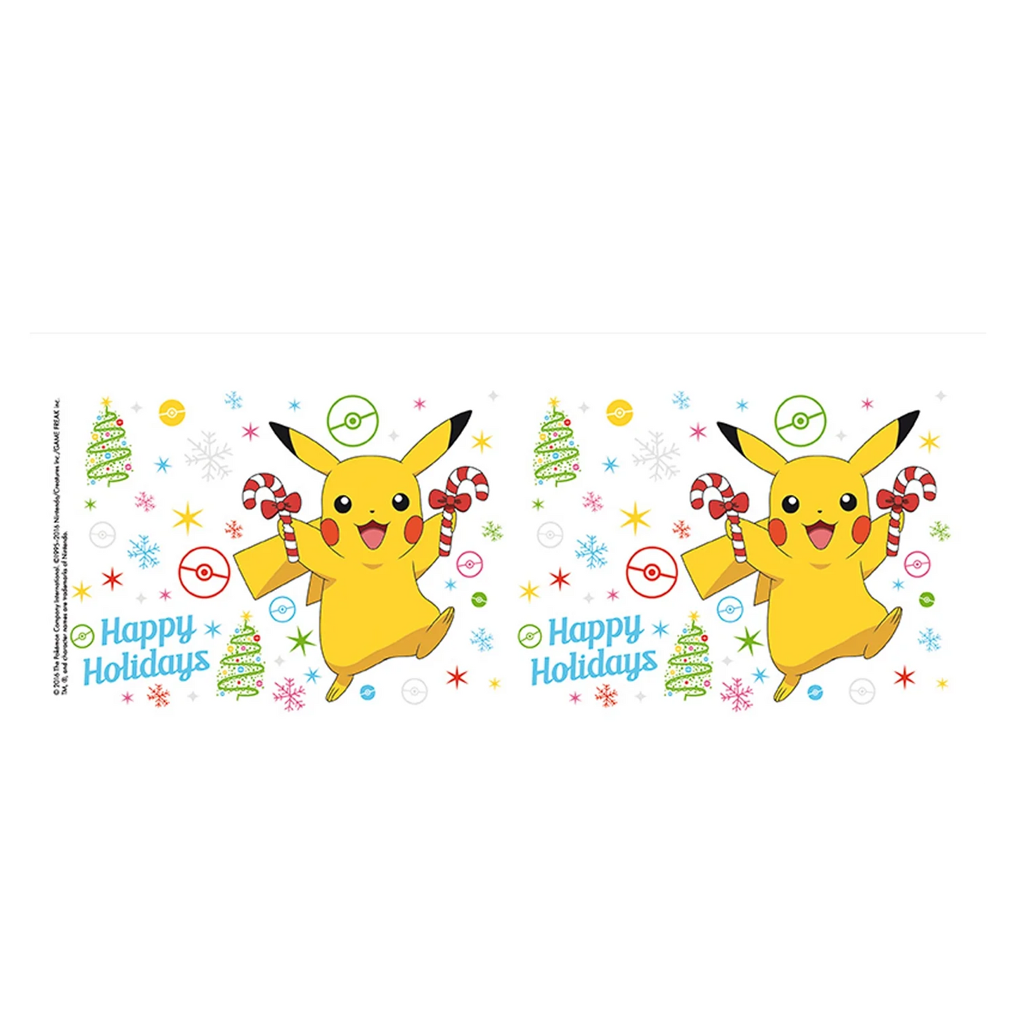 POKEMON Mug 320ML Pikachu Christmas