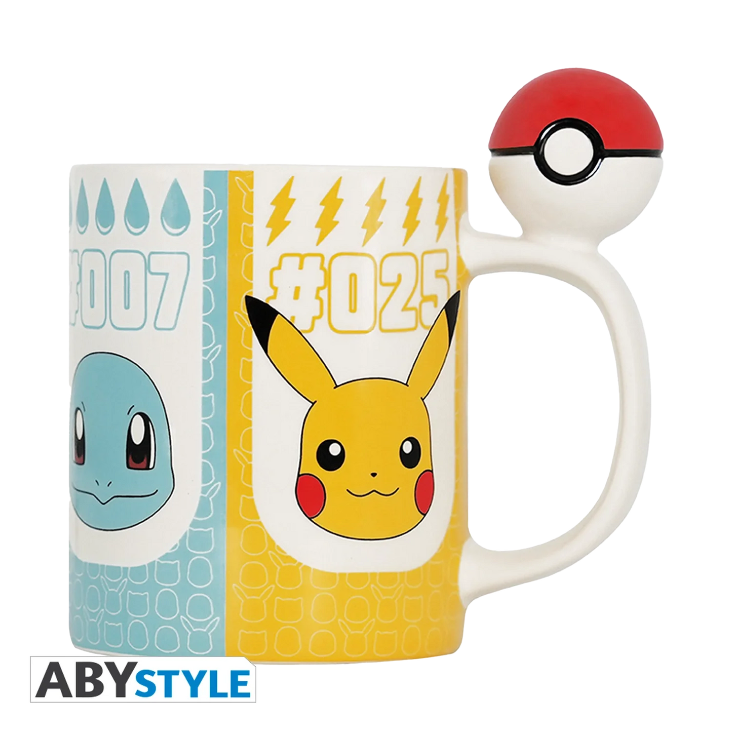 POKEMON Mug 3D Handle Pokeball