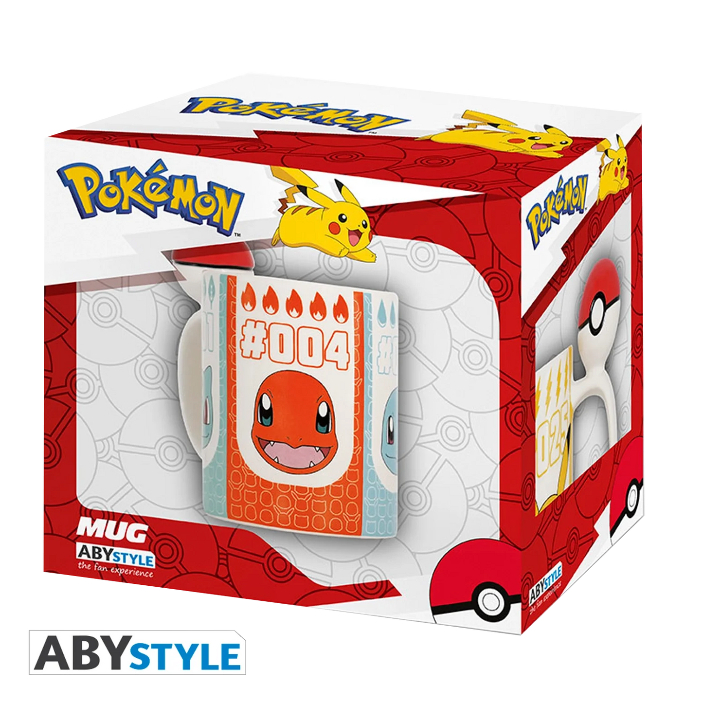POKEMON Mug 3D Handle Pokeball