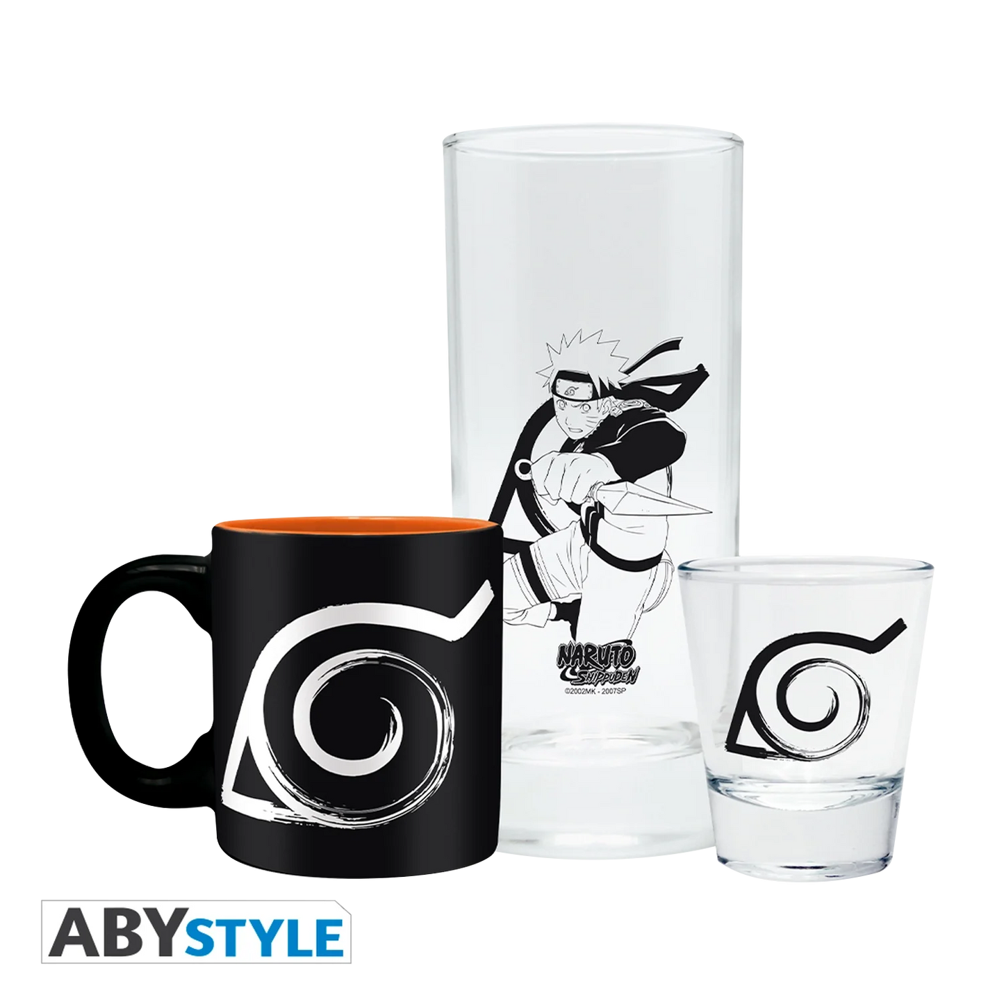 NARUTO SHIPPUDEN Pck Glass+Espresso Mug