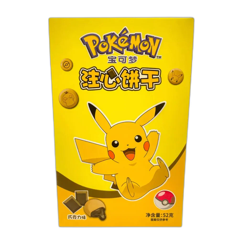 LEDA Pokemon Biscuit Schokolade 52G