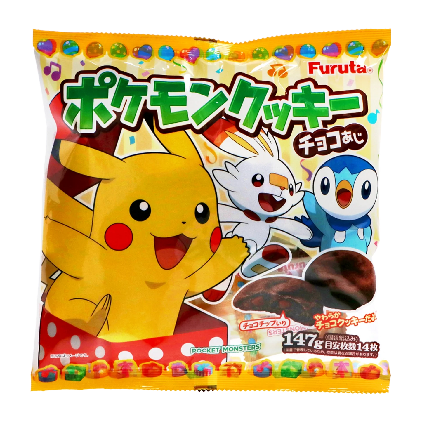 FURUTA Pokemon Cookies 126G