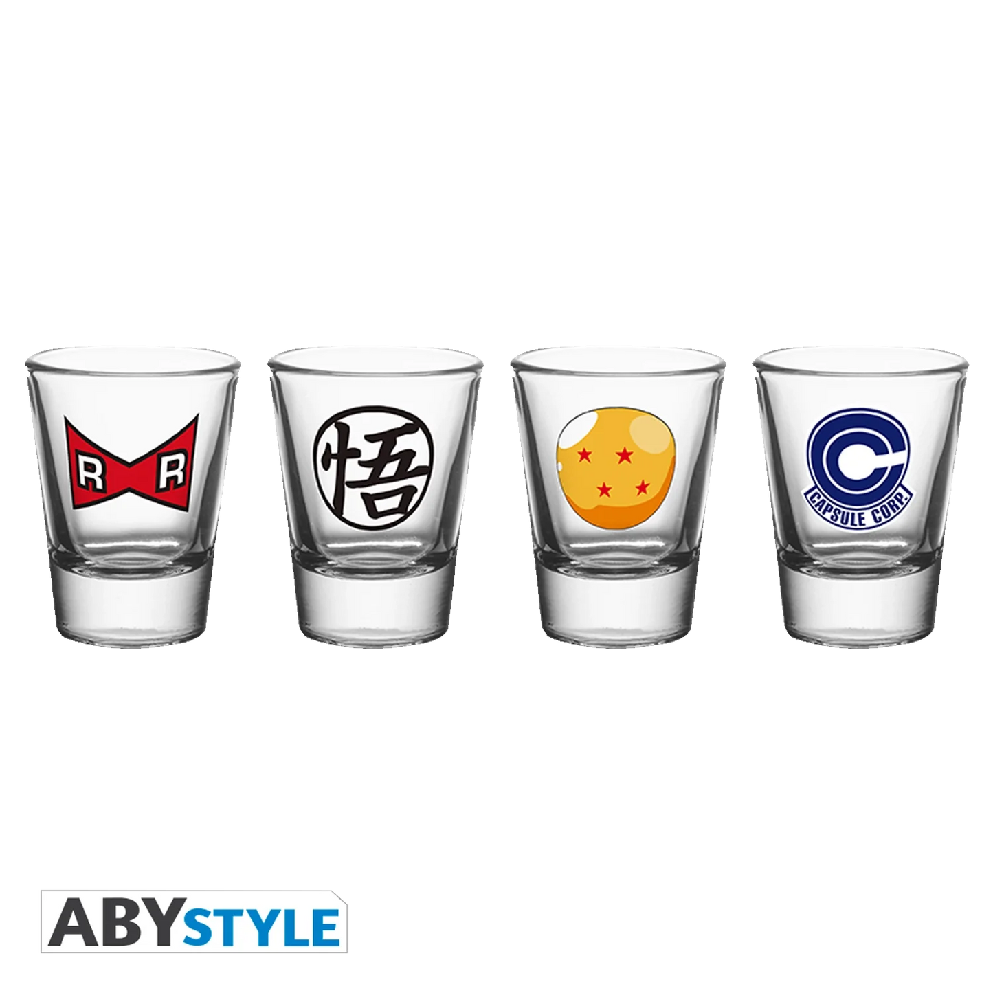 DRAGON BALL Set of 4 Shooters DZB/Mix