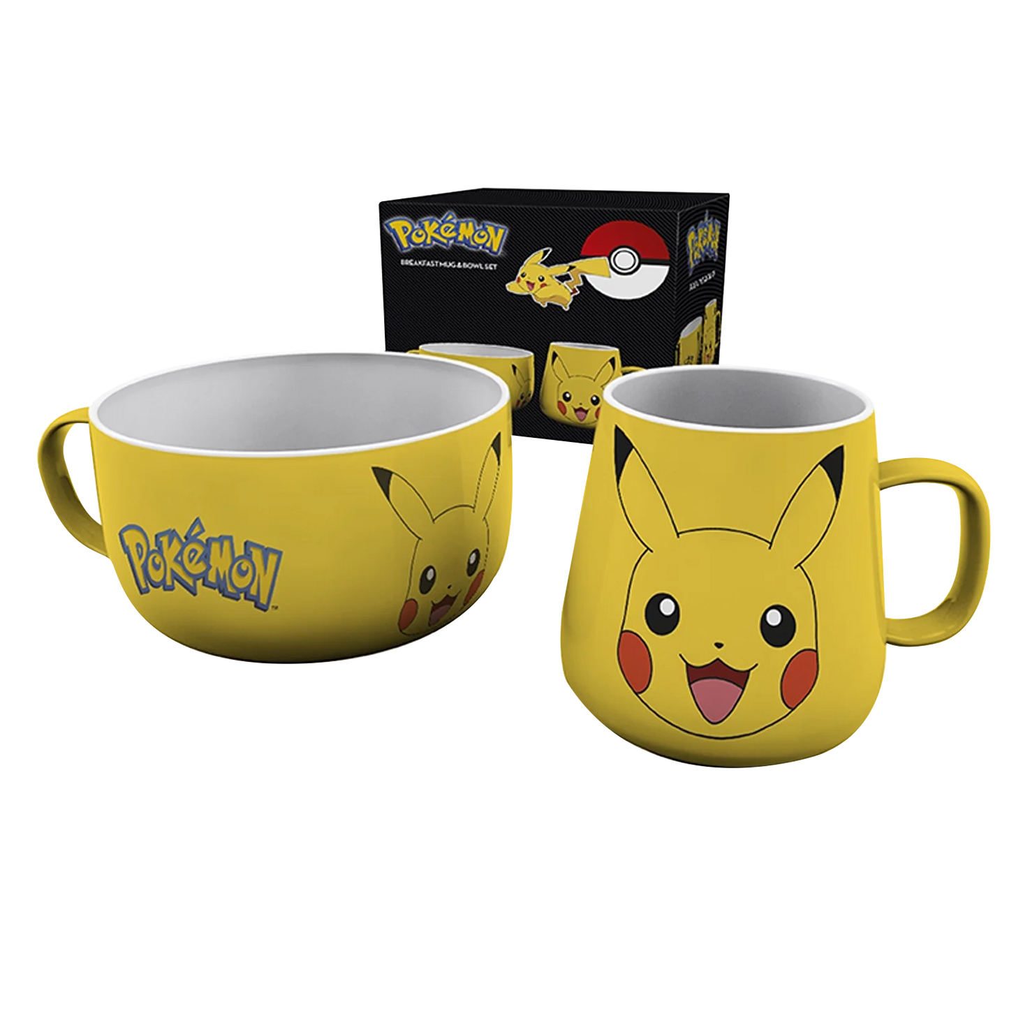 POKEMON Breakfast Set Mug+Bowl Pikachu