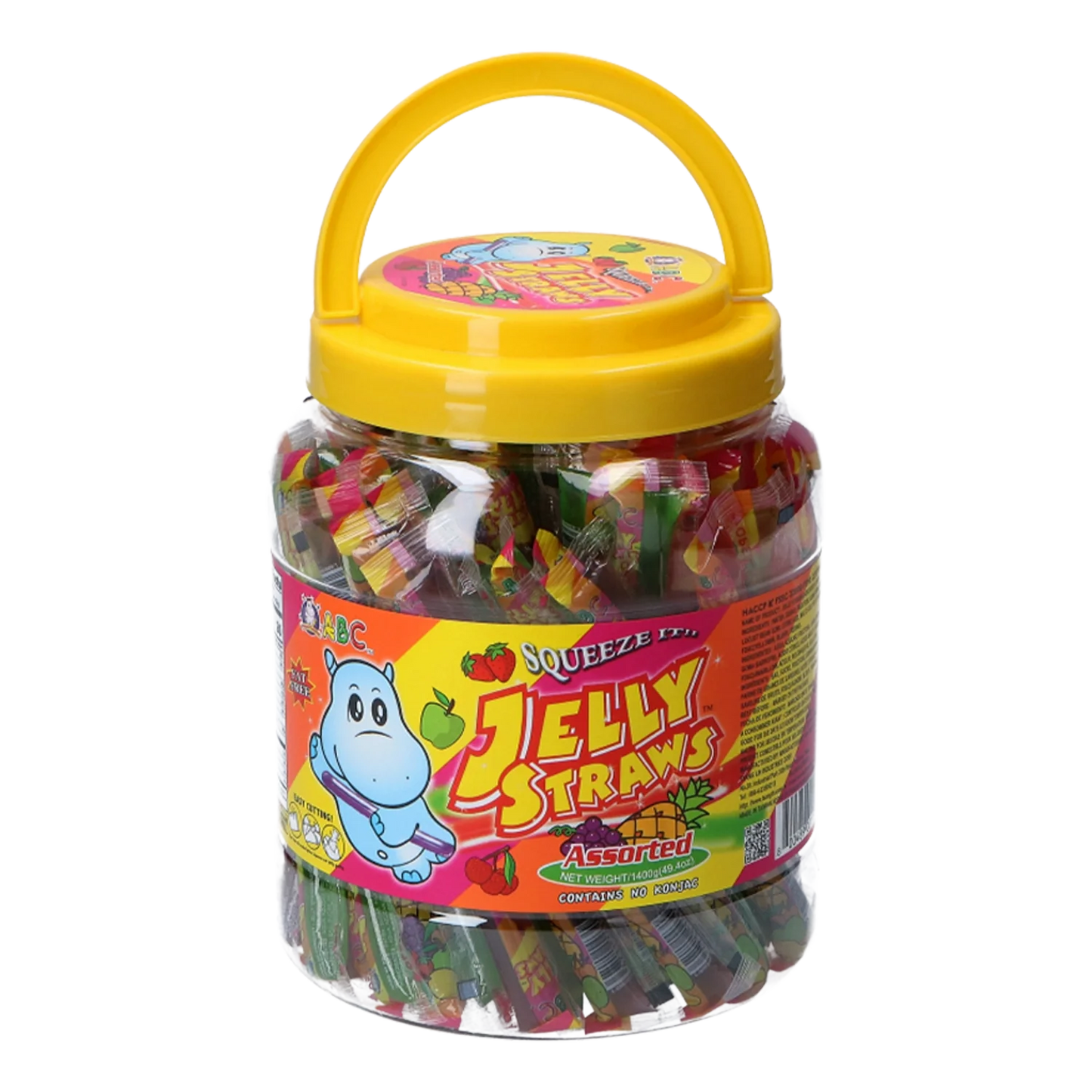 Hippo Jelly Straw 1400g