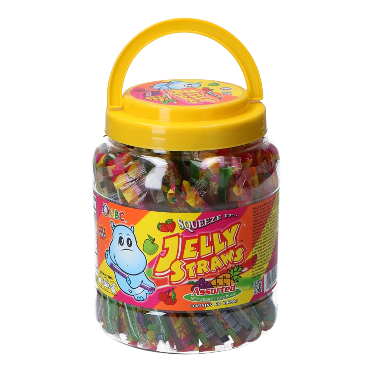 Hippo Jelly Straw 1400g