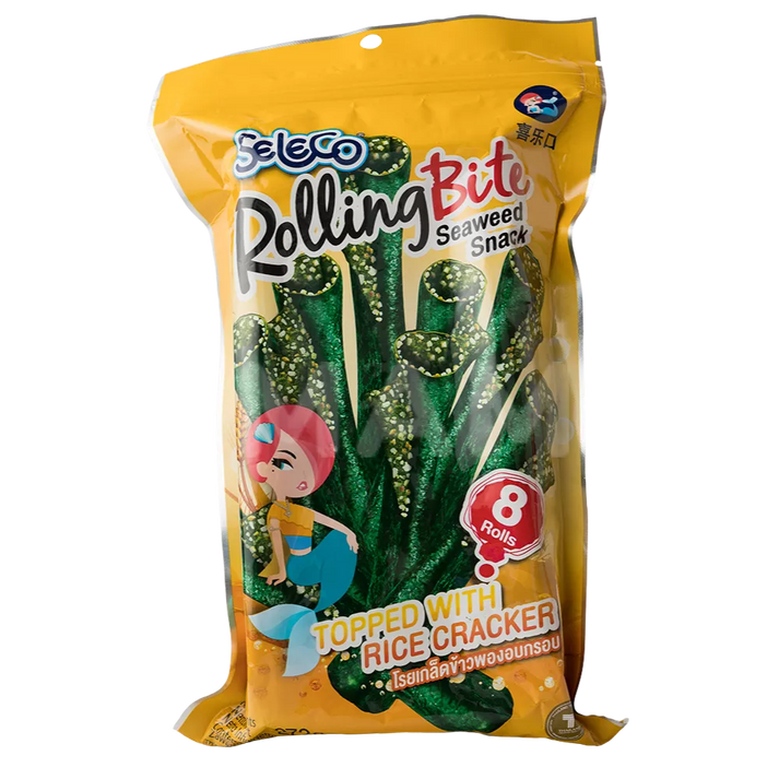 SELECO Rolling Bite Seetangsnack Reis 27,2G