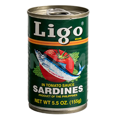 LIGO Sardinen Tom. Sauce Grün Dose 155G