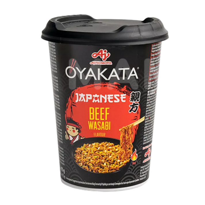 AJINOMOTO Oyakata Ramen Beef Wasabi Cup 93G