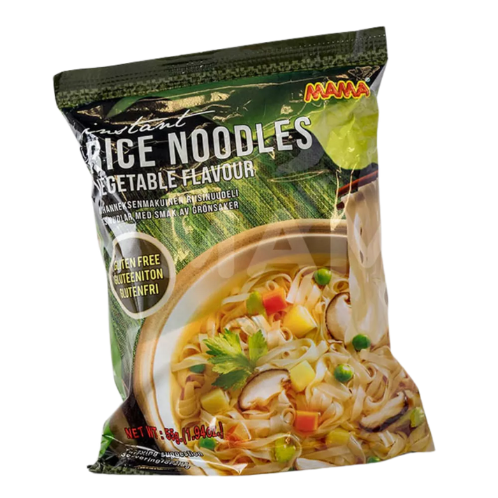 MAMA Instant Reisnudeln Gemüse Glutenfrei 55G