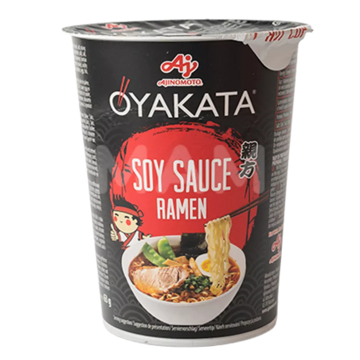 AJINOMOTO Oyakata Ramen Soy Sauce Cup 63G