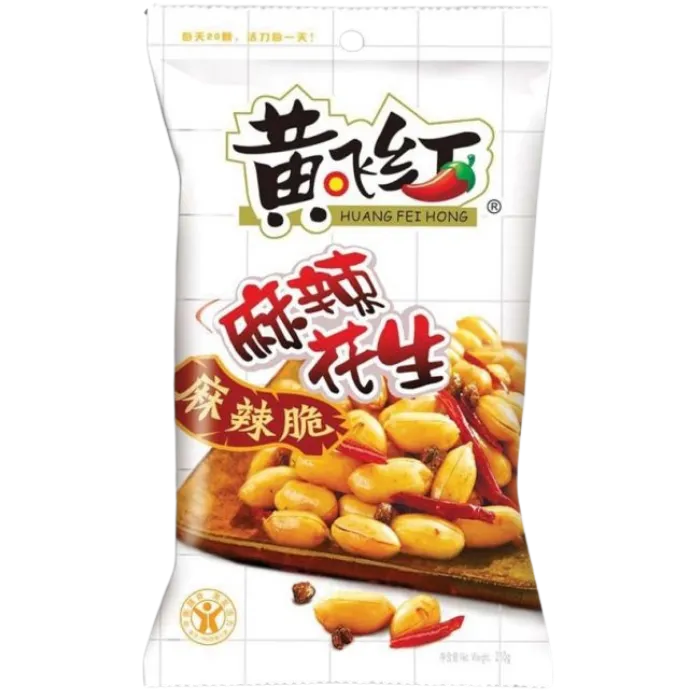 CN Huang Fei Hong Spicy Peanuts 110g