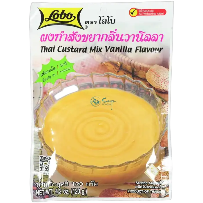 LOBO Pudding thail. Vanille Btl 120G