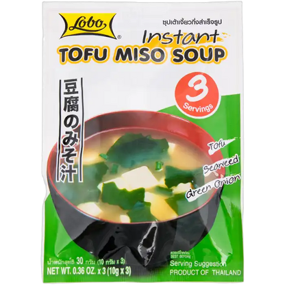 LOBO Instant Tofu Miso Suppe Btl 30G