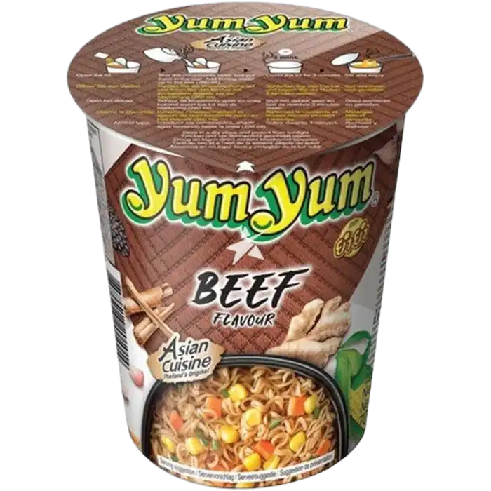 YUM YUM Instant Nudeln Rind Cup 70g