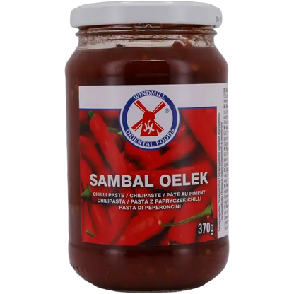 WINDMILL Sambal Oelek Chillipastr Gl 370G