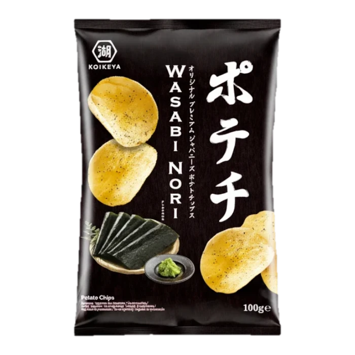 KOIKEYA Kartoffelchips Wasabi Nori 100G