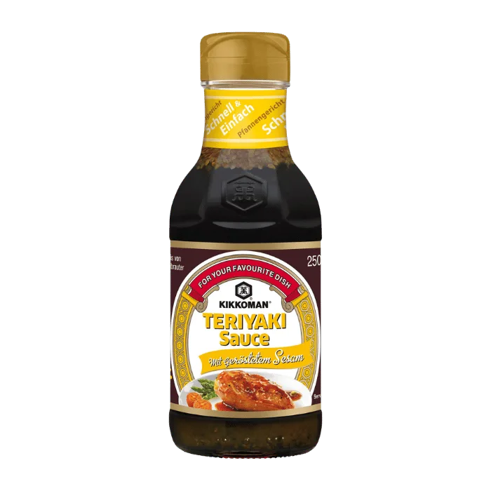 KIKKOMAN Teriyaki mit geröstetem Sesam 250ML