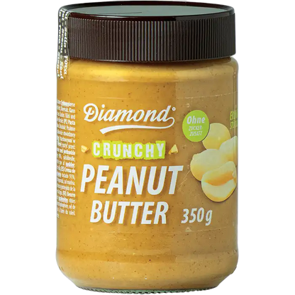 DIAMOND Erdnussbutter Crunchy 350G