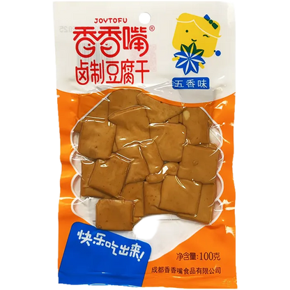 JOYTOFU Getrockneter Tofu 5 Spice Geschmack 100G