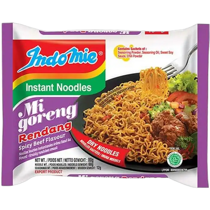 INDOMIE Noodles Mi Goreng Rendang 80G
