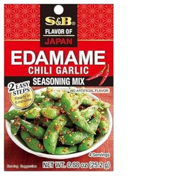 S&B Edamame Chilli Garlic Gew√ºrzmix 25,2G