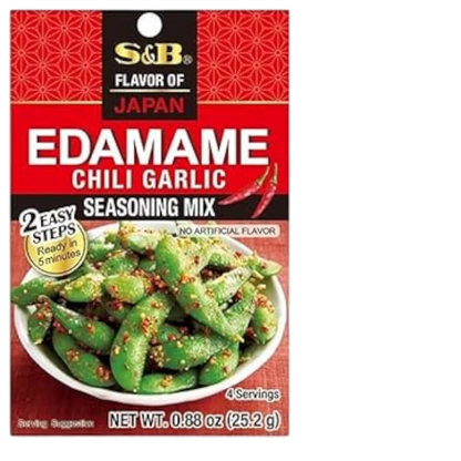 S&B Edamame Chilli Garlic Gew√ºrzmix 25,2G
