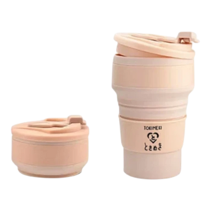 TOKIMEKI Foldable Cup Pink 1 Stk.