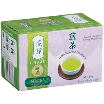 CHAJU Japanese Green Tea Bag Sencha 40g
