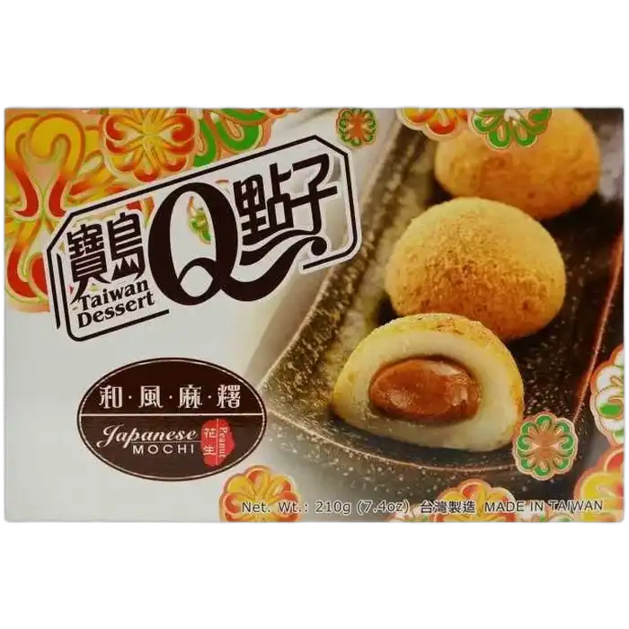 TW Q He Fong Mochi Peanut 210G