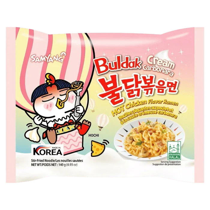 SAMYANG Buldak Ramen Cream Carbonara 140G