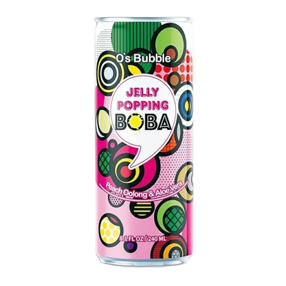 O'S Popping Boba Jelly Pfirsich Ds 240ML