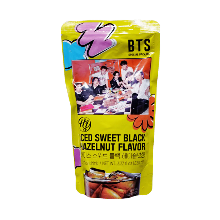 HY BTS Iced Sweet Black Hazelnut Coffee 230ML
