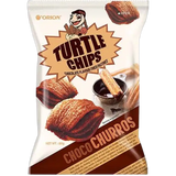 ORION Turtle Chips Schoko Churros 80G
