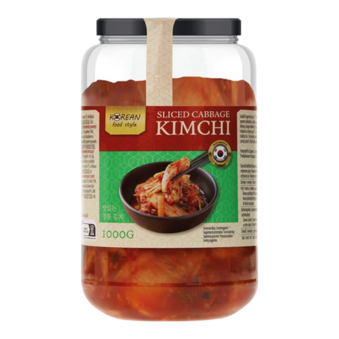KOREAN FOOD STYLE Kimchi Geschnitten im Glas 1KG