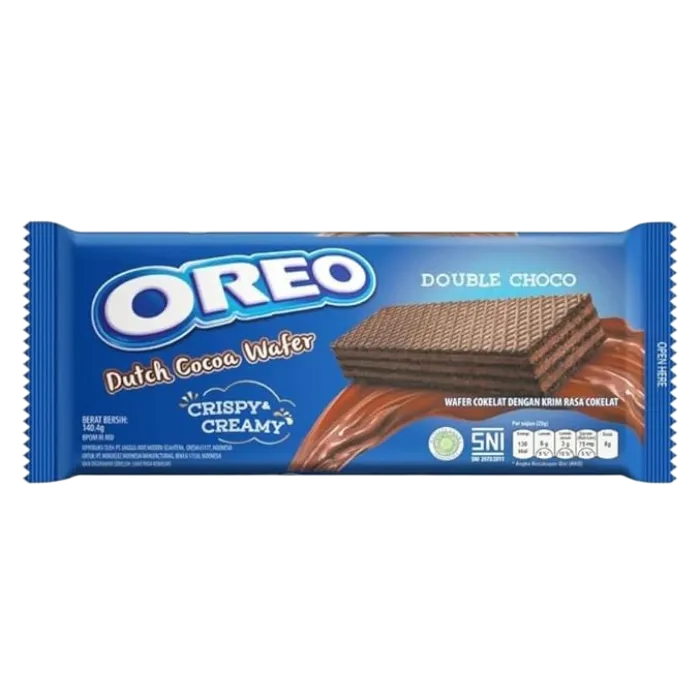 OREO Dutch Cocoa Wafer Double Choco Flavor 117G