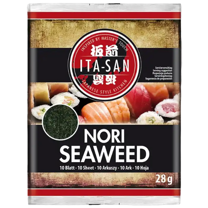 ITA-SAN Seetang Geröstet Nori ganzes Blatt 28g
