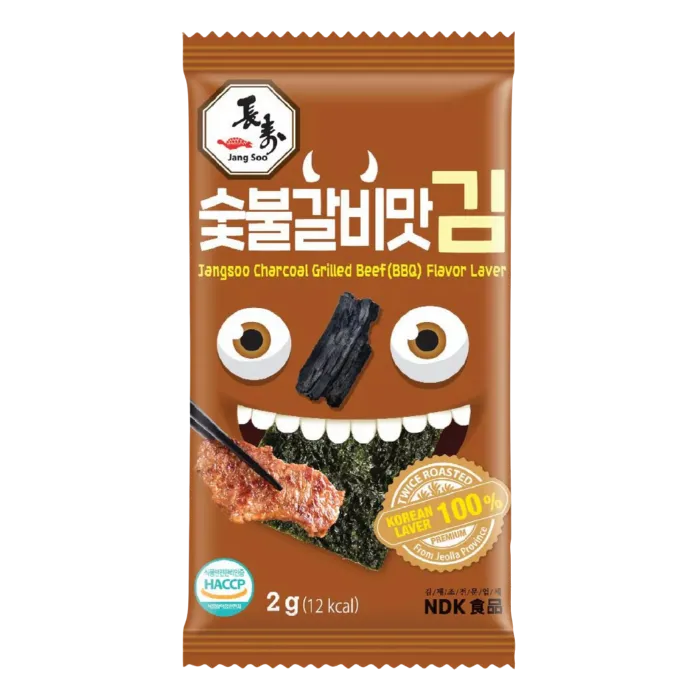 JANGSOO Charcoal Grilled Beef Flav. Laver 56G